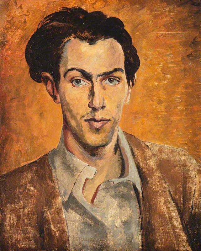  Robert Colquhoun (1914–1962), Artist, Self Portrait c.1940 ,  Robert Colquhoun (1914–1962) ,  National Galleries of Scotland 