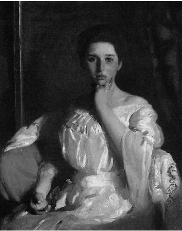 Portrait of Harriot Sumner, Charles Sydney Hopkinson