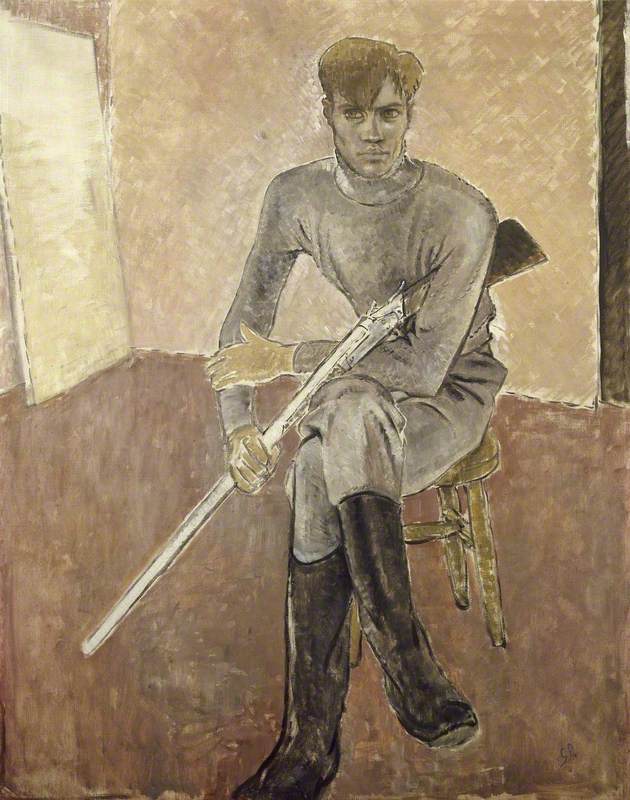 Man with a Gun | Art UK