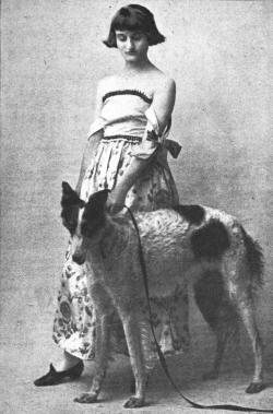 Clara Tice and her dog.jpg