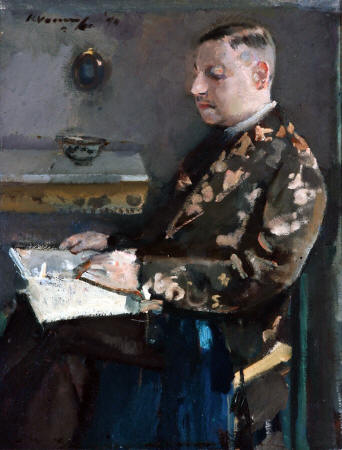 Portret van Lodewijk Ali Cohen (1895-1970), 1940, by Kees Verwey