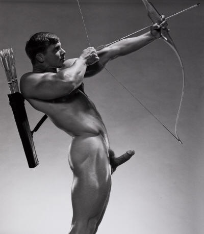 JIM FRENCH (1932-2017) John Pruit, Bow and Arrow.