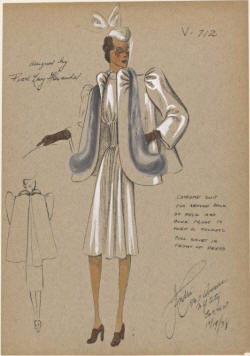 André-ani (born Clément Henri Andreani; 1901–1953) was an American costume  designer. In 1925 he was hired… | Wwii fashion, Fashion drawing sketches,  Fashion drawing