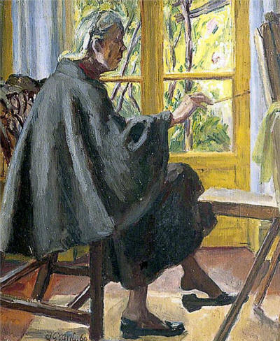 Vanessa Bell (1879–1961), Painting at La Souco