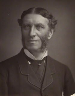 Matthew Arnold, by Elliott & Fry, circa 1883.