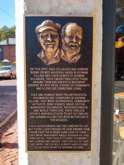 Fred Holdridge and Howard Burns Marker image. Click for full size.