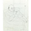 Portrait of J.B. Priestley by David Hockney on artnet