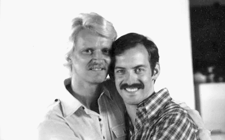 Bruce Voeller & Bill Bland, circa 1970s – Michael Bedwell collection

